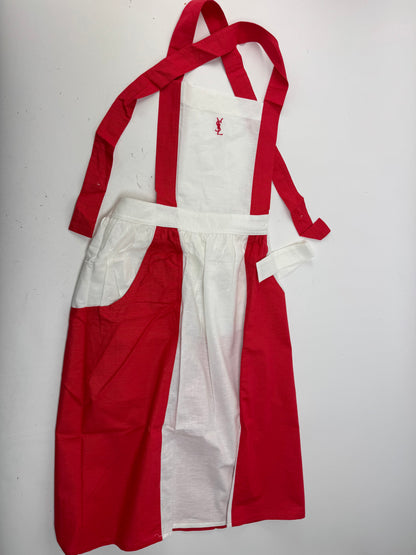 Vintage Yves Saint Laurent Dress white red