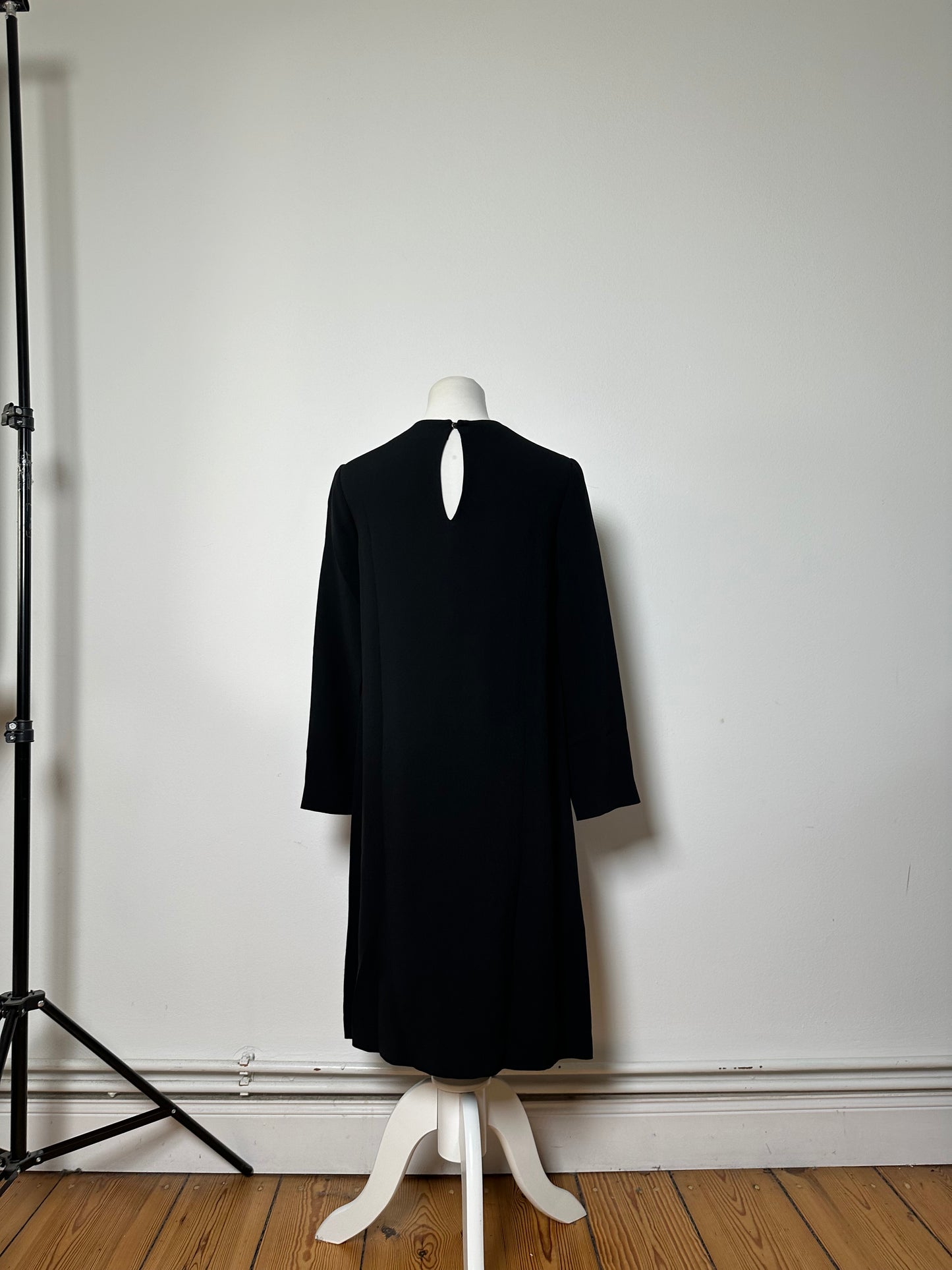 Vintage Miu Miu Sleeveless Dress Black c. 2000s M
