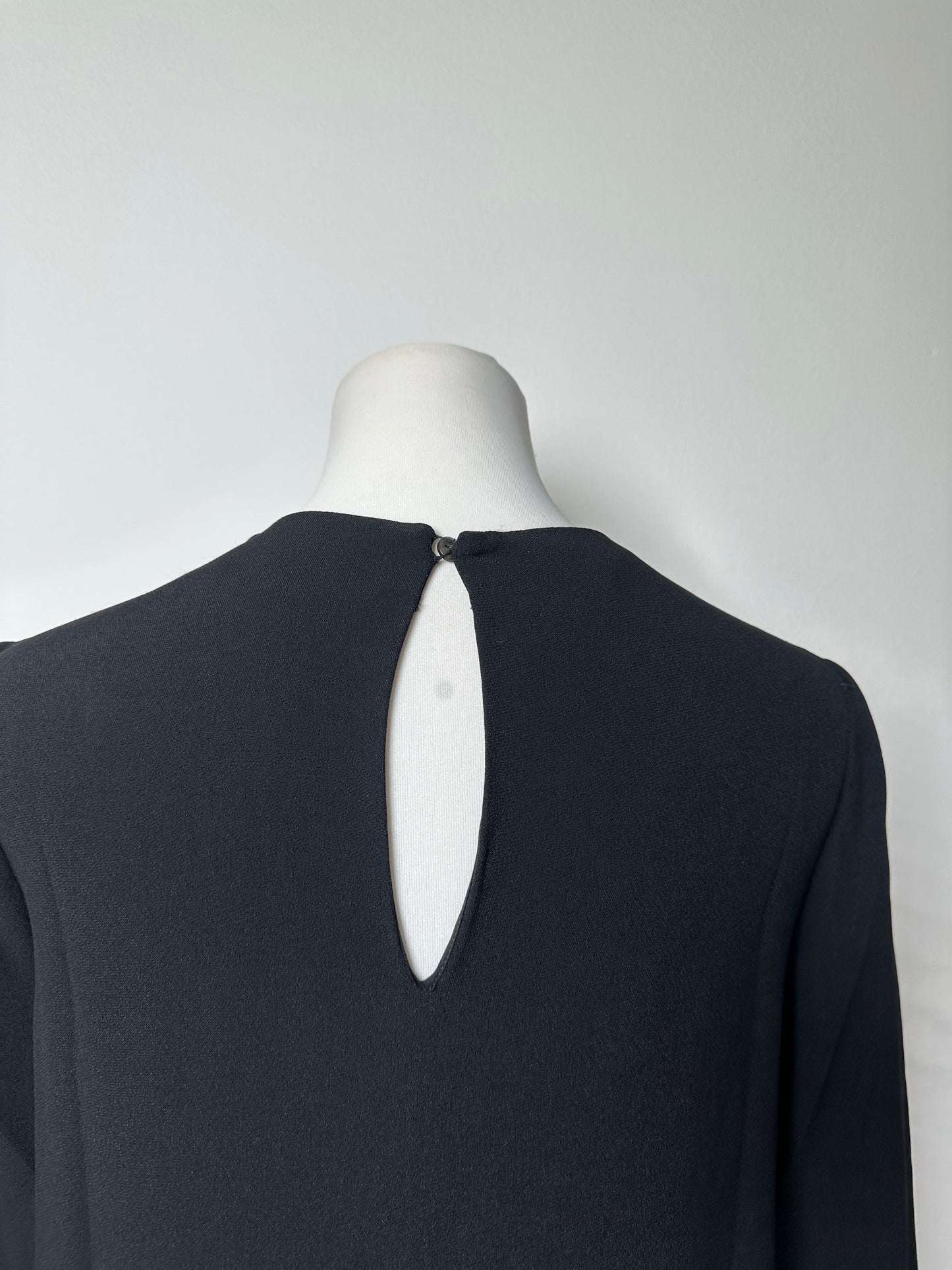 Vintage Miu Miu Sleeveless Dress Black c. 2000s M