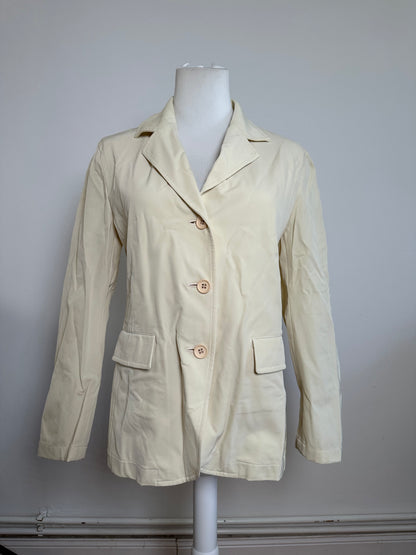 Vintage Issey Miyake Fête Blazer Nylon Cream M
