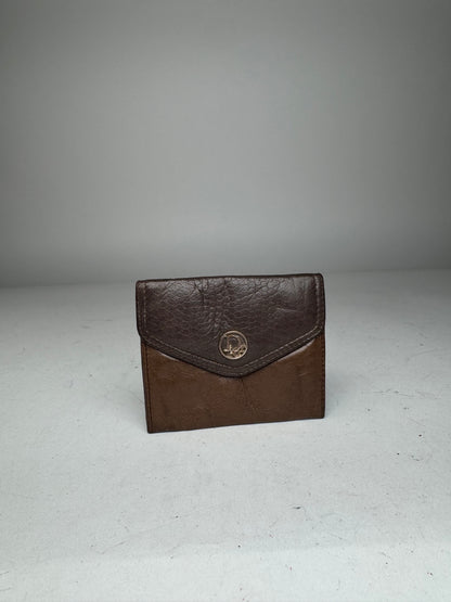 Vintage Dior Leather Card Holder / Purse Brown