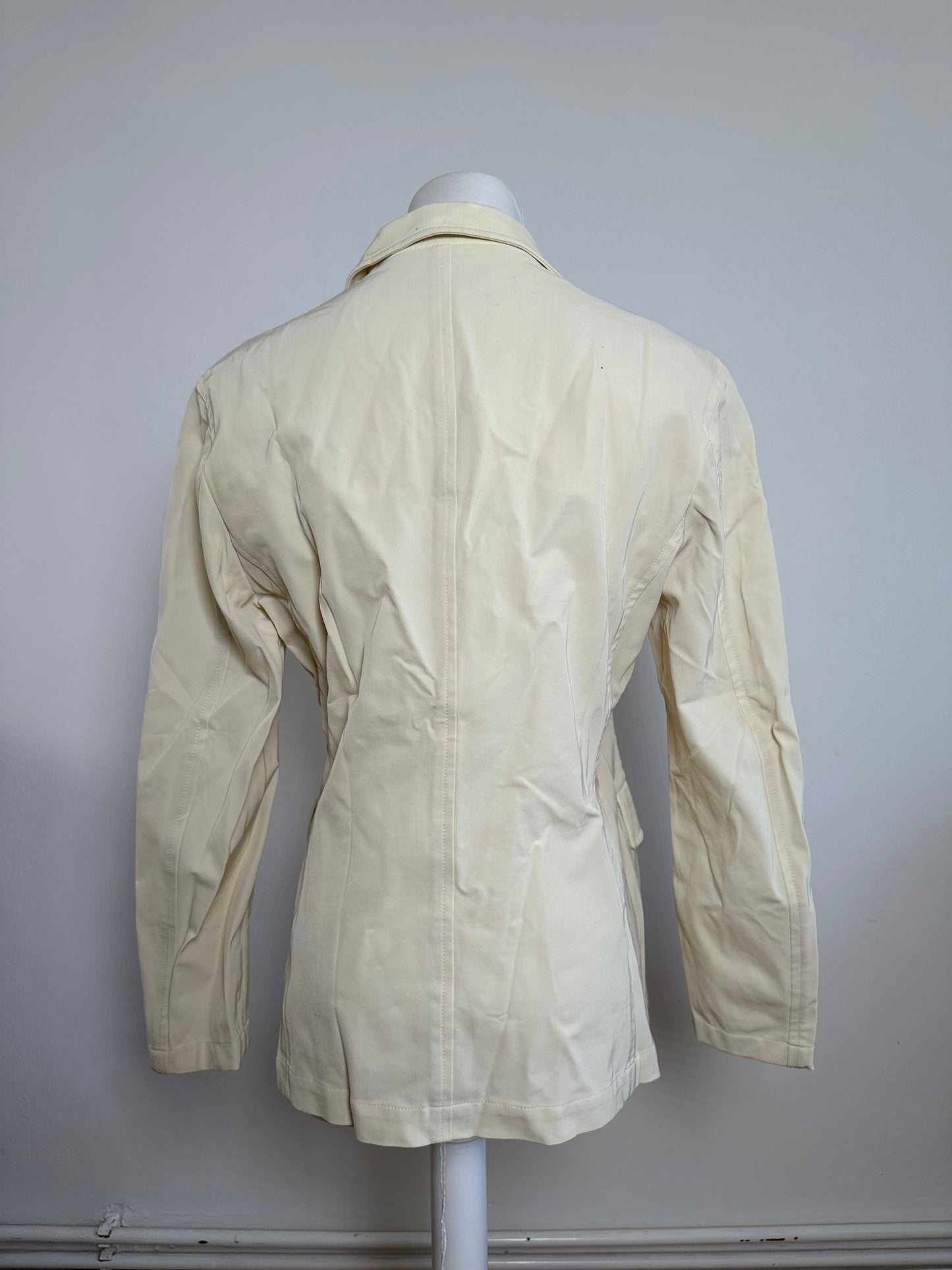 Vintage Issey Miyake Fête Blazer Nylon Cream M