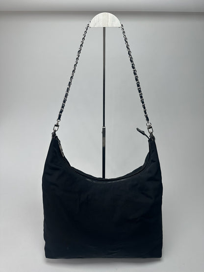 Vintage Gucci cotton bag black