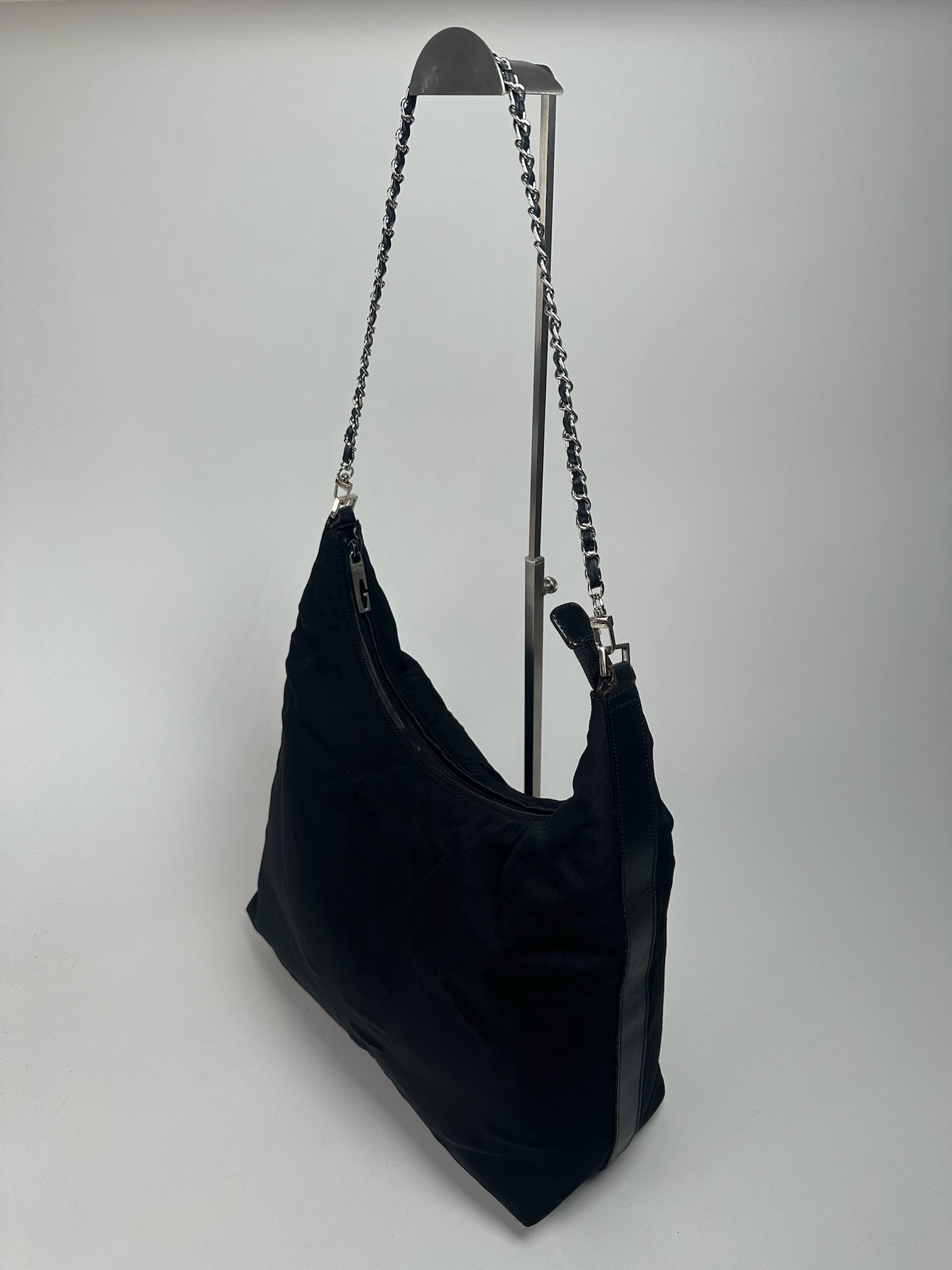 Vintage Gucci cotton bag black