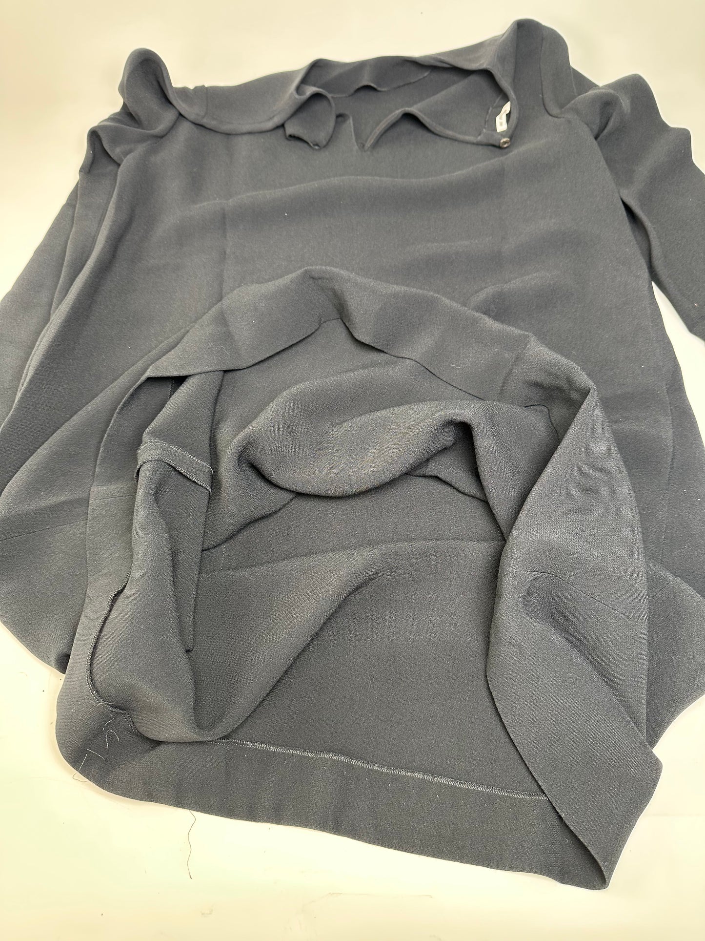 Vintage Miu Miu Sleeveless Dress Black c. 2000s M