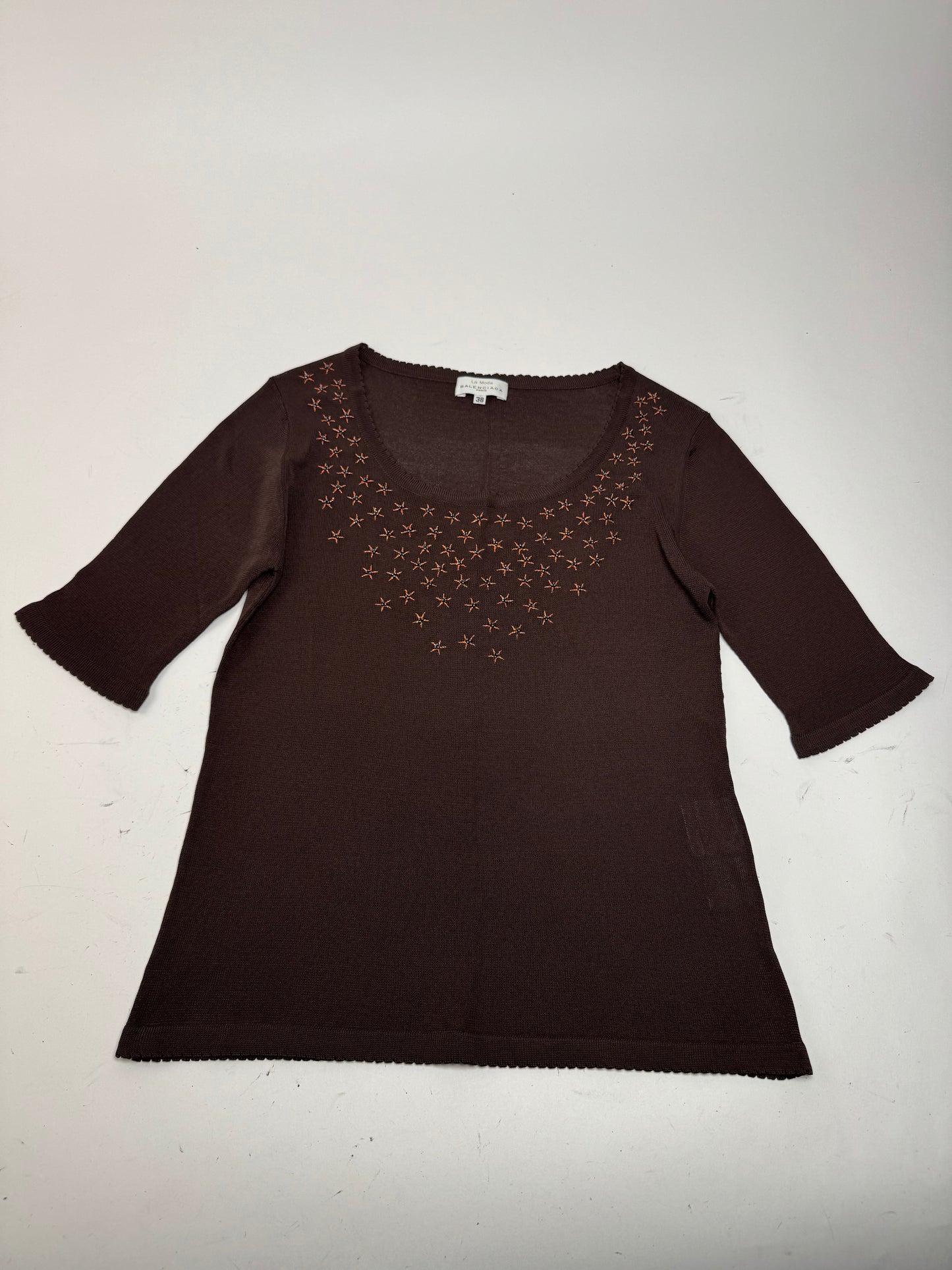 Vintage Balenciaga Shirt M Brown