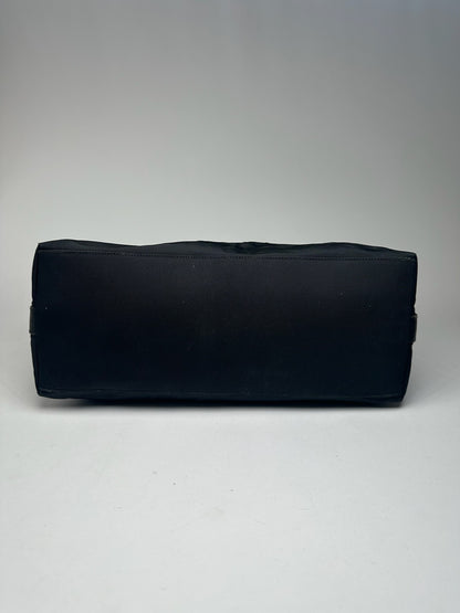 Vintage Gucci cotton bag black