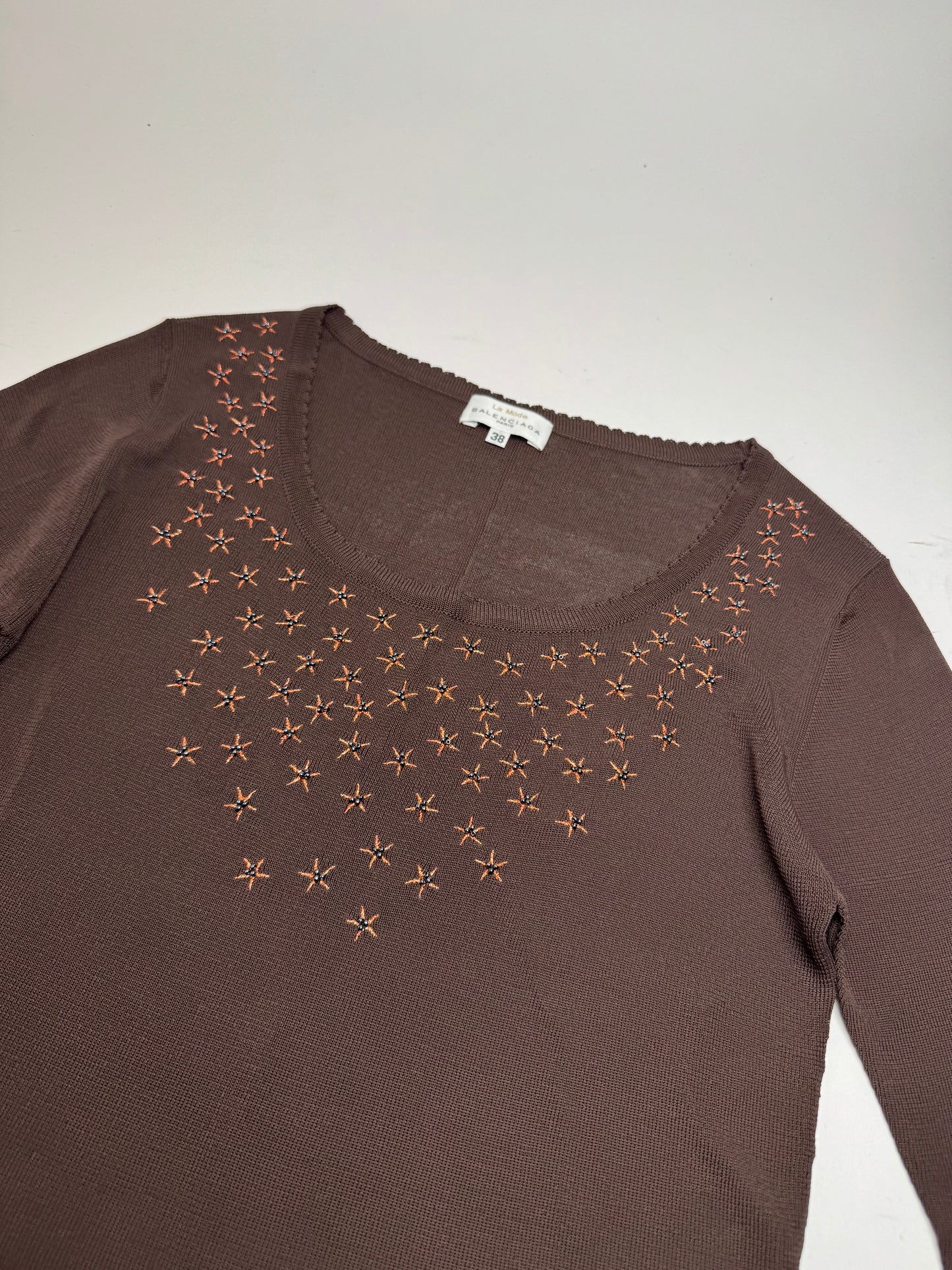 Vintage Balenciaga Shirt M Brown