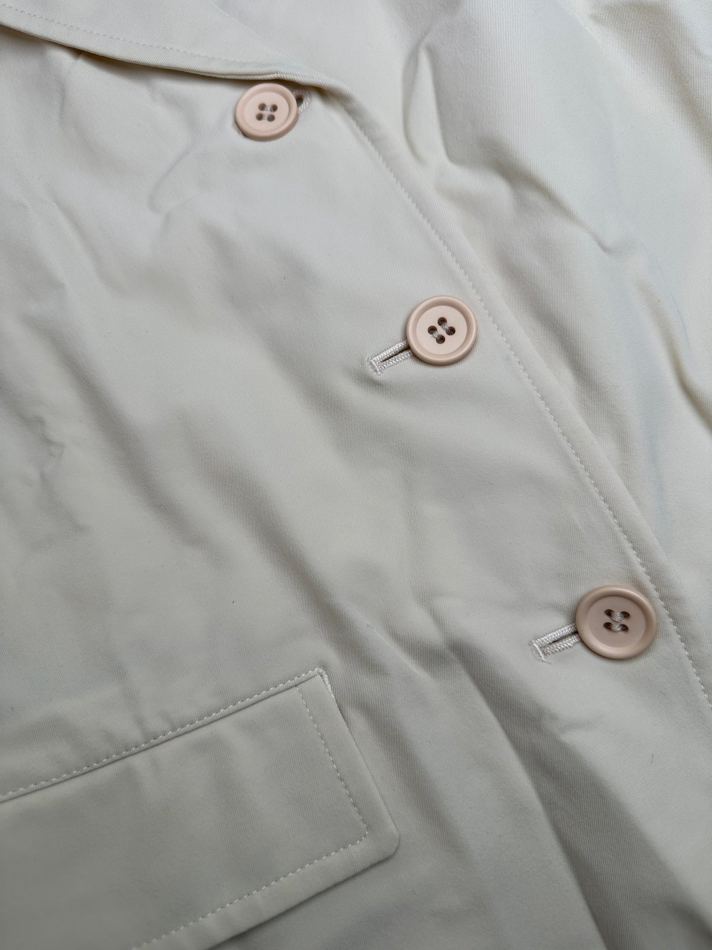 Vintage Issey Miyake Fête Blazer Nylon Cream M
