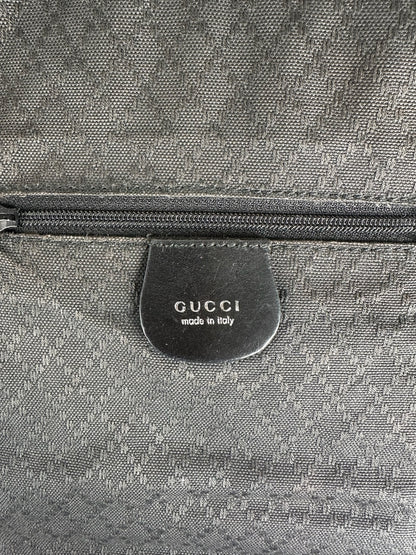 Vintage Gucci cotton bag black