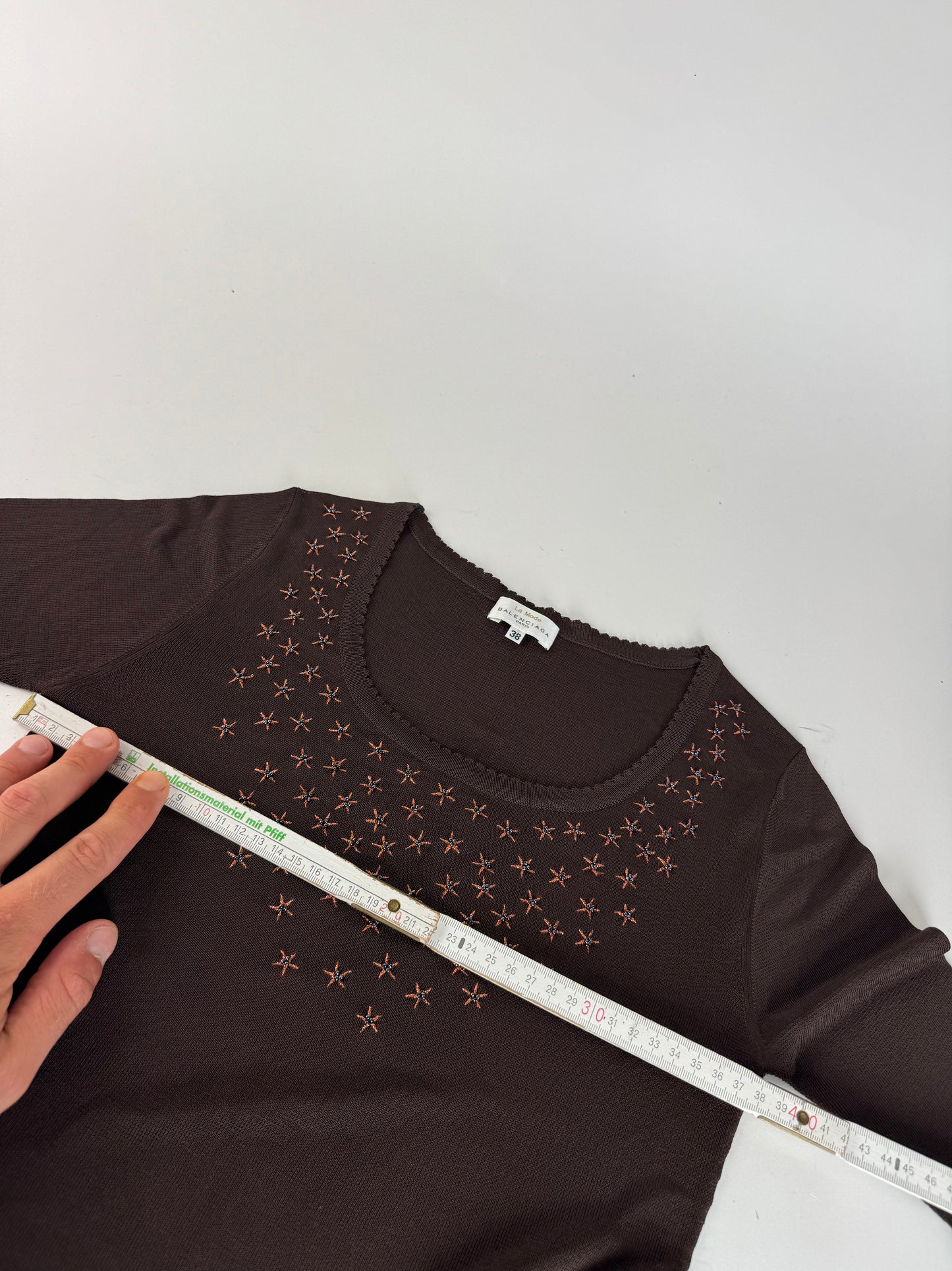 Vintage Balenciaga Shirt M Brown