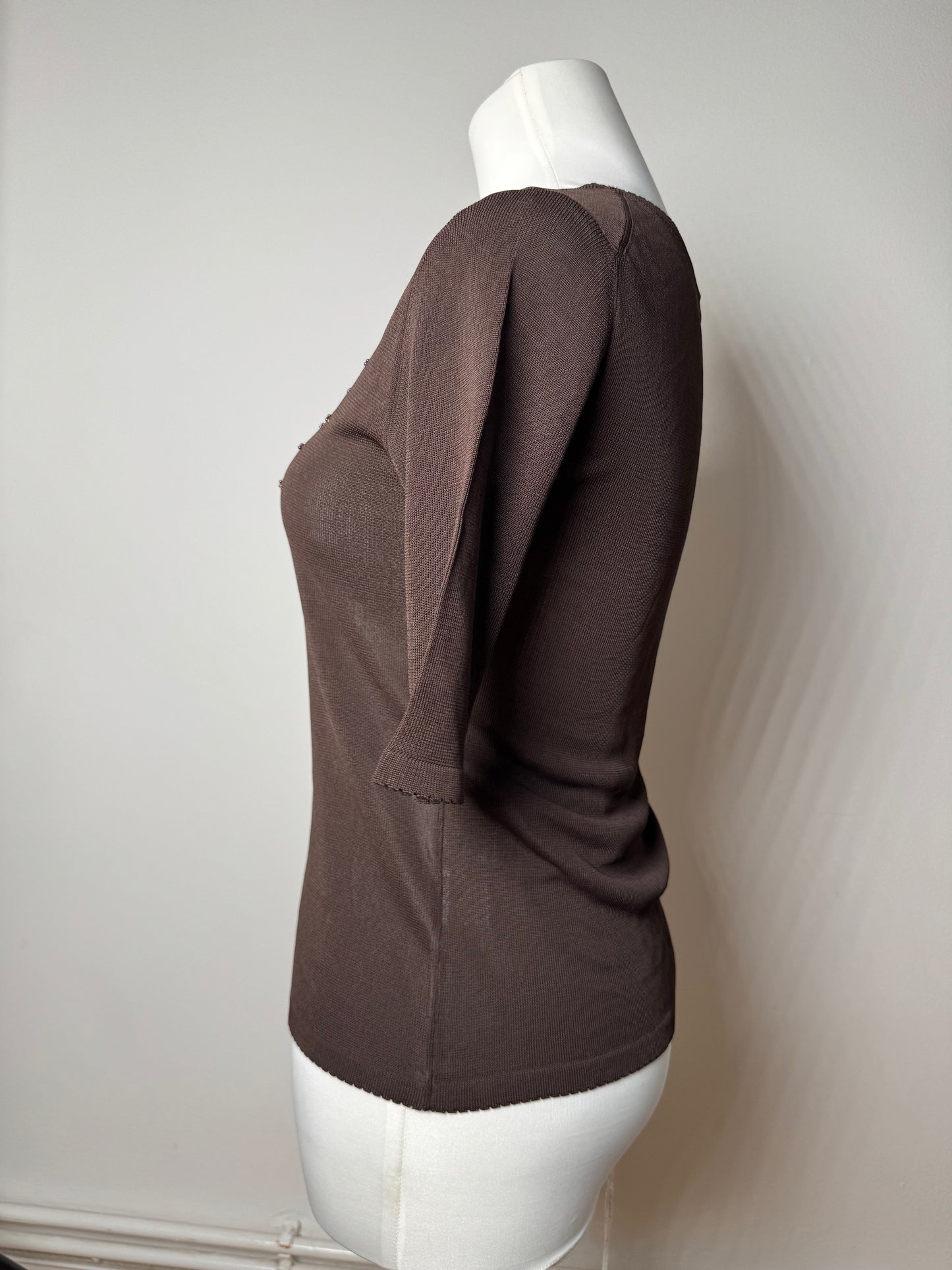 Vintage Balenciaga Shirt M Brown