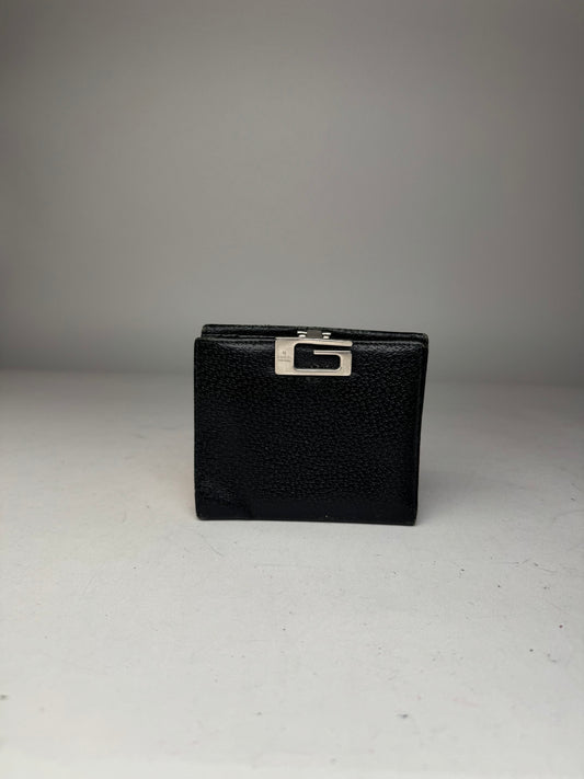 Vintage Gucci Leather Wallet black