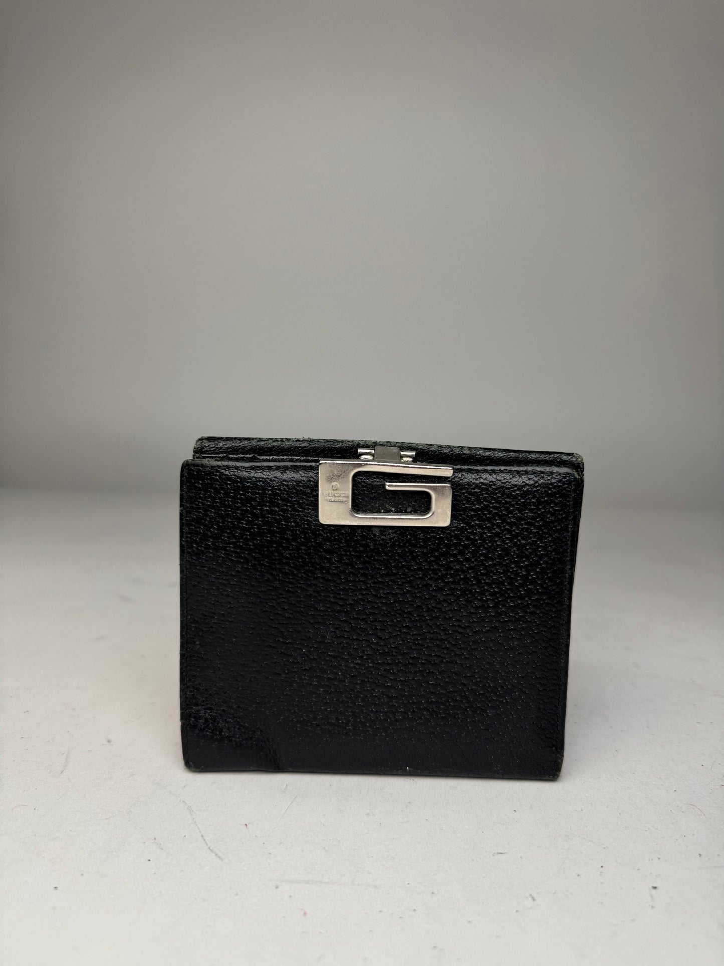 Vintage Gucci Leather Wallet black