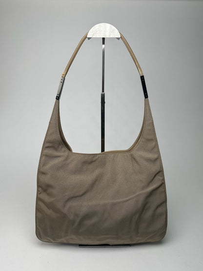 Vintage Gucci Canvas Bag Khaki