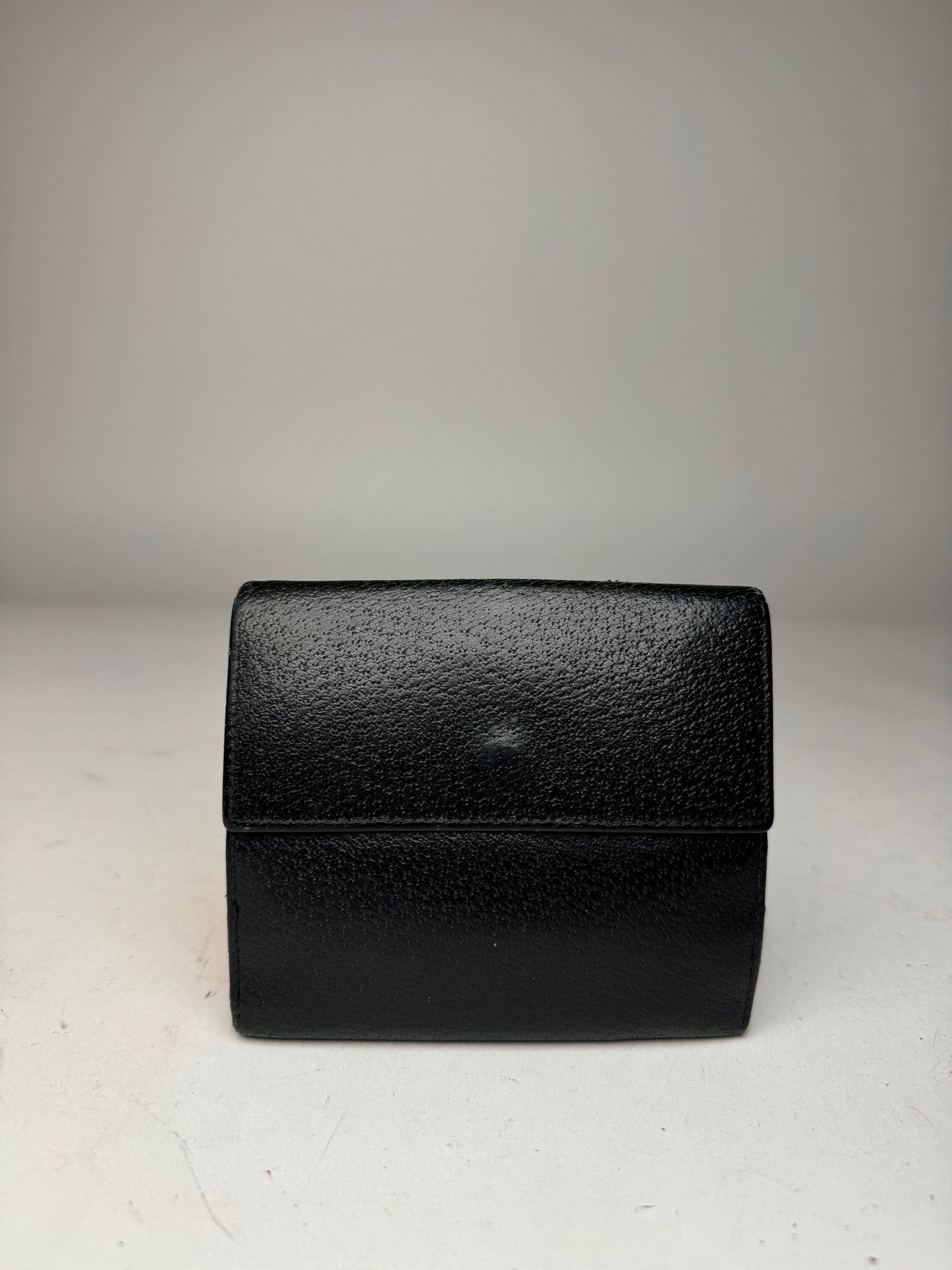 Vintage Gucci Leather Wallet black