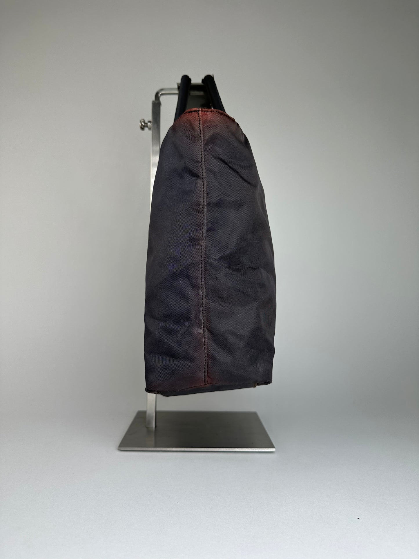 Vintage Prada Nylon Tote Bag Black