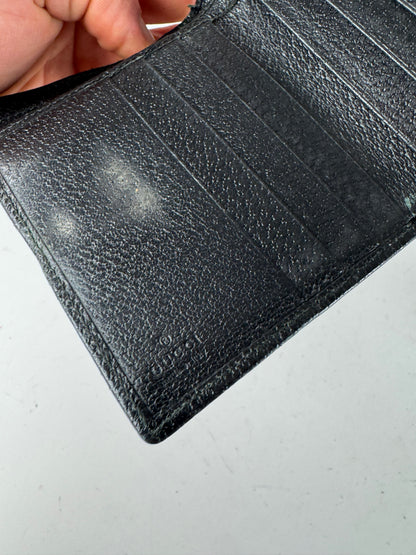Vintage Gucci Leather Wallet black