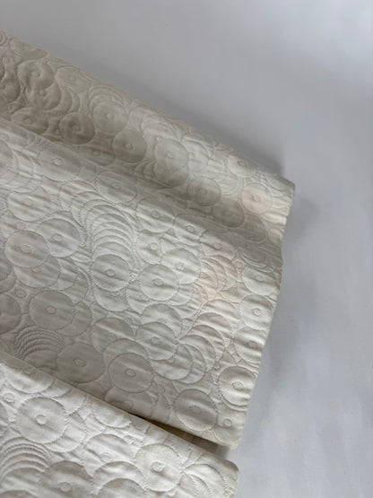 Vintage Salvatore Ferragamo Monogram Dress White M