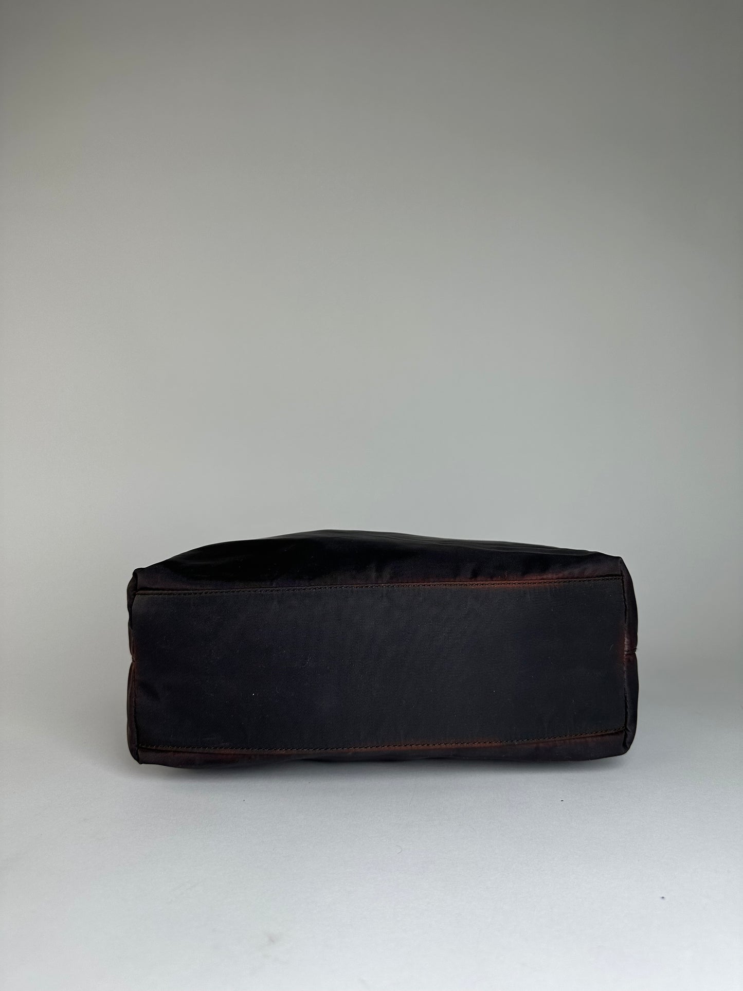 Vintage Prada Nylon Tote Bag Black