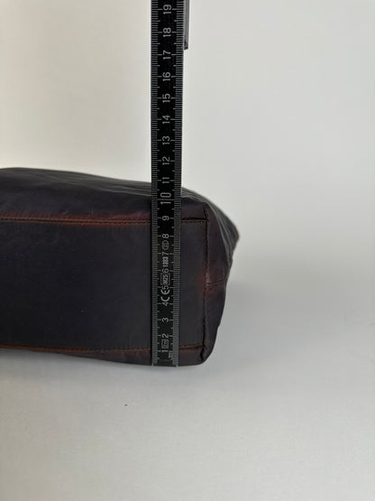 Vintage Prada Nylon Tote Bag Black