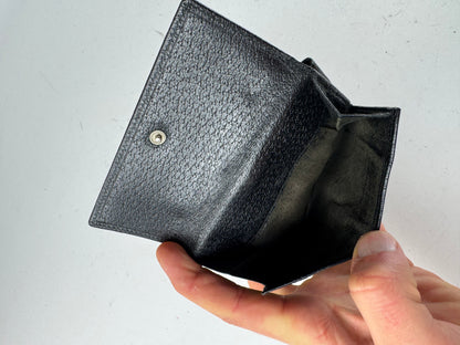 Vintage Gucci Leather Wallet black