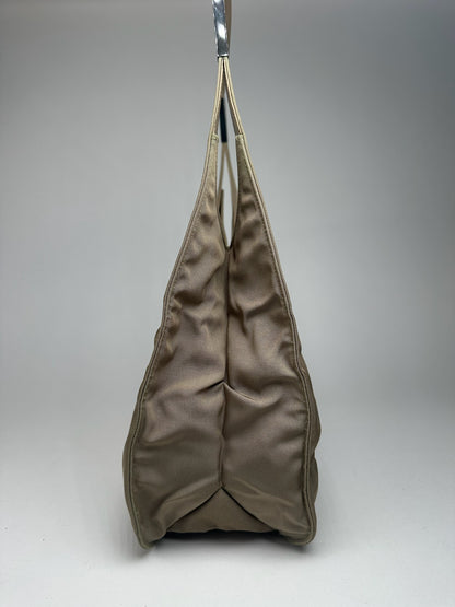 Vintage Gucci Canvas Bag Khaki