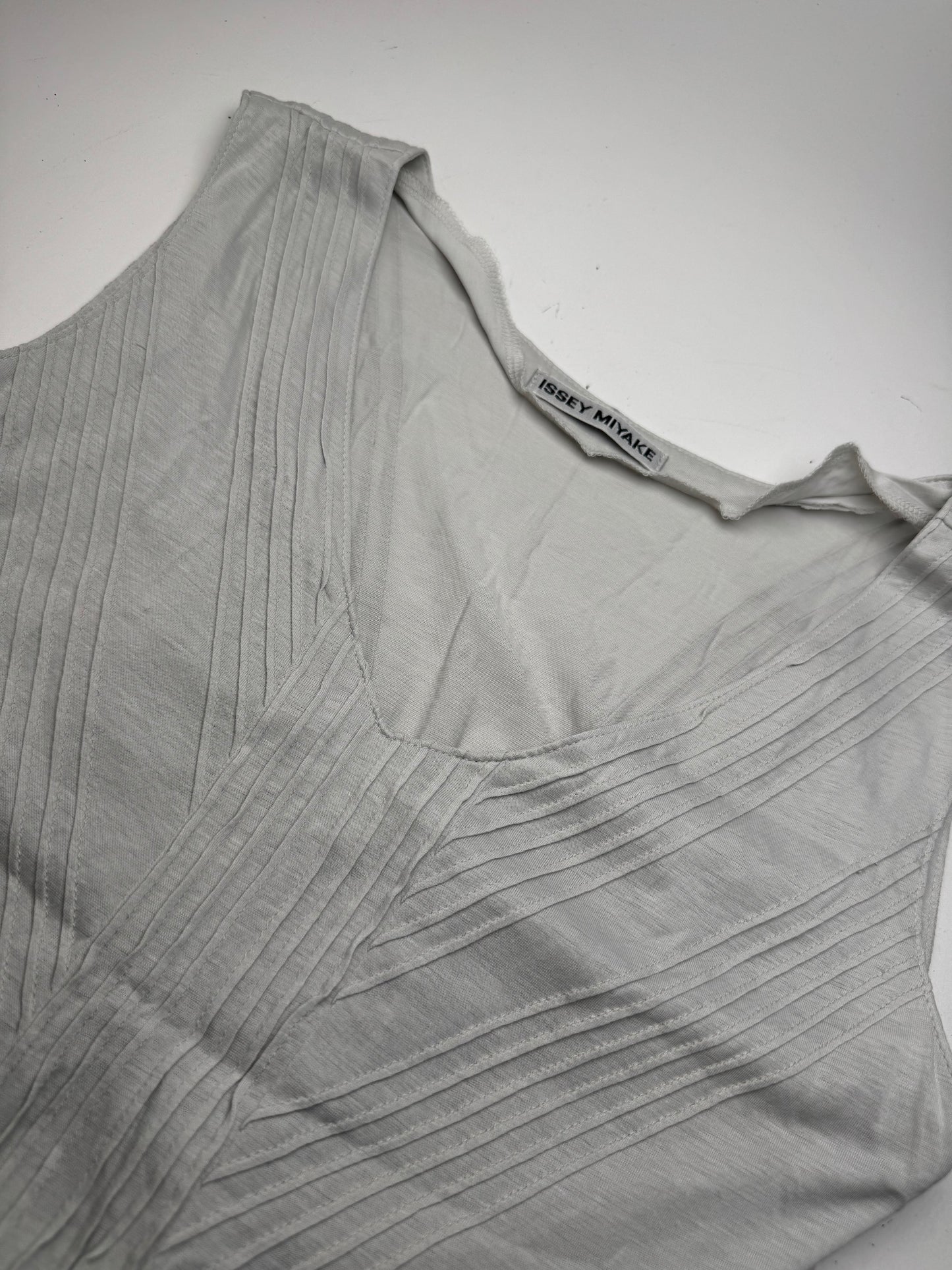 Vintage Issey Miyake Top Gray M