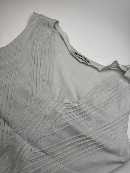 Vintage Issey Miyake Top Gray M
