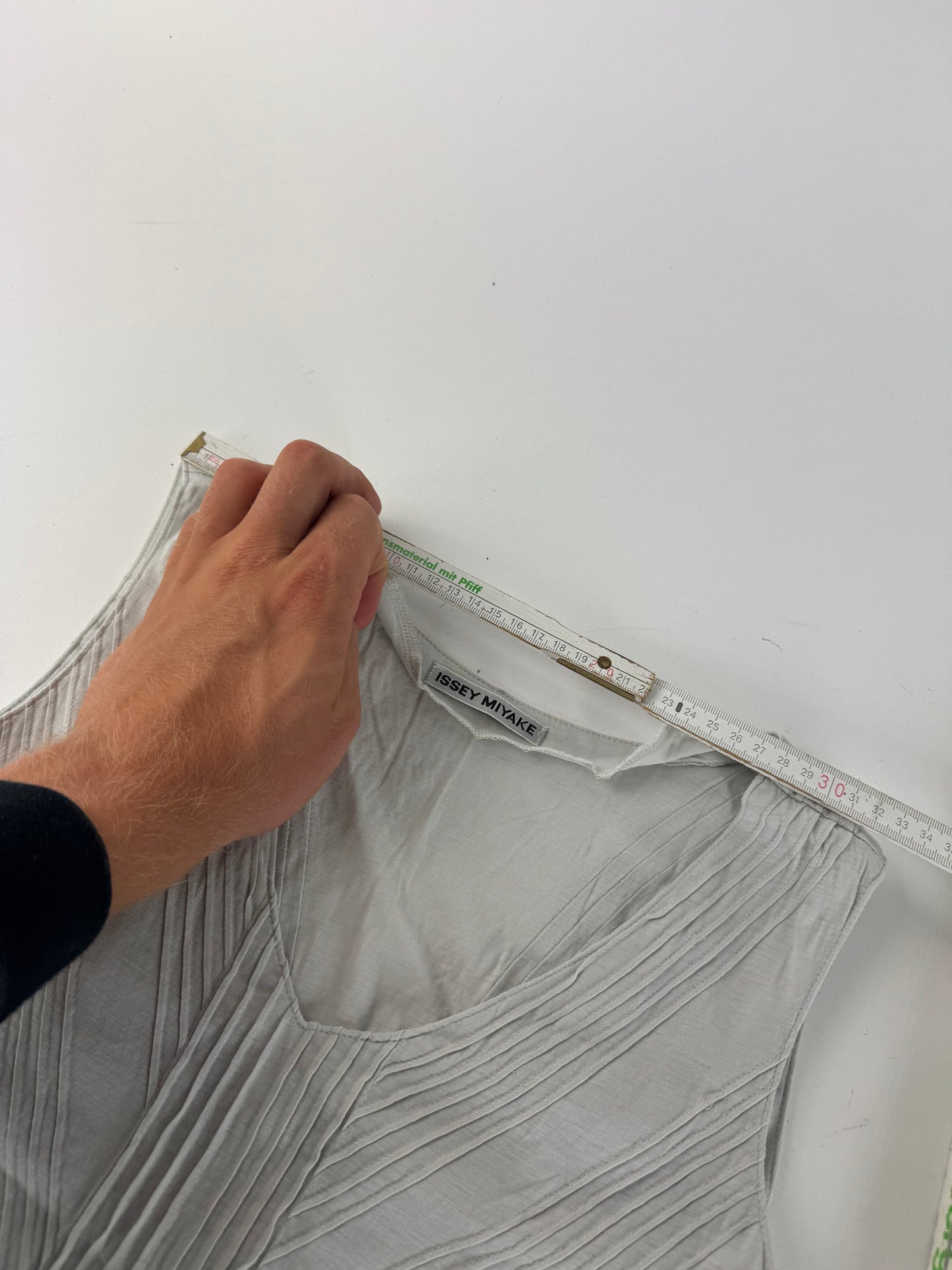 Vintage Issey Miyake Top Gray M