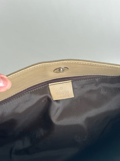 Vintage Gucci Canvas Bag Khaki