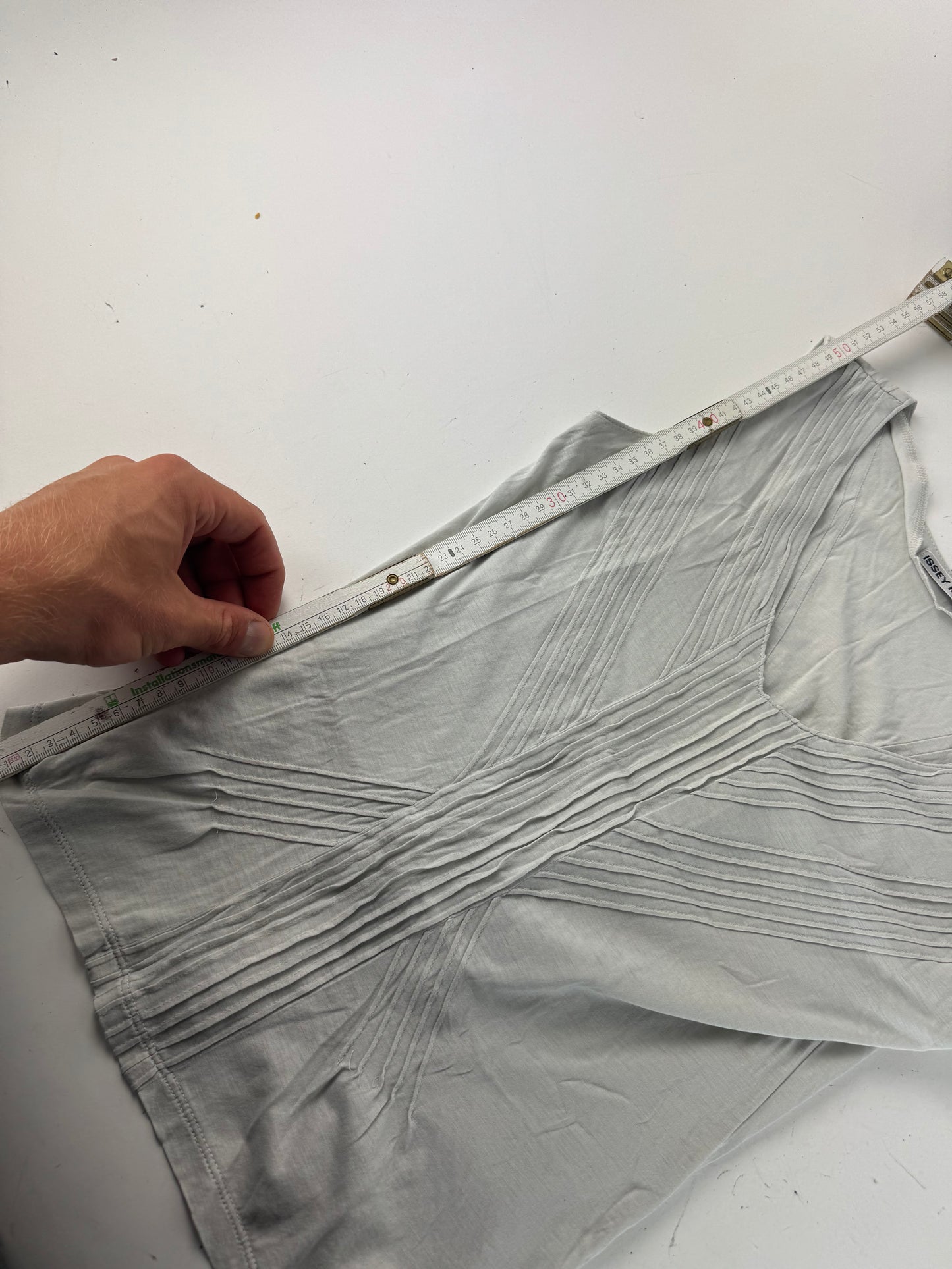 Vintage Issey Miyake Top Gray M