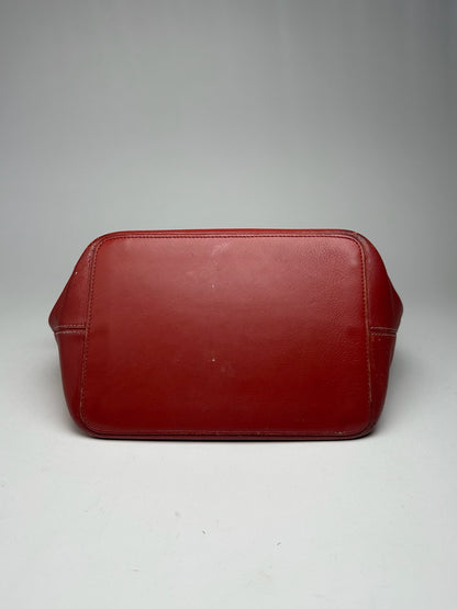 Vintage Loewe Madrid Leather bag red