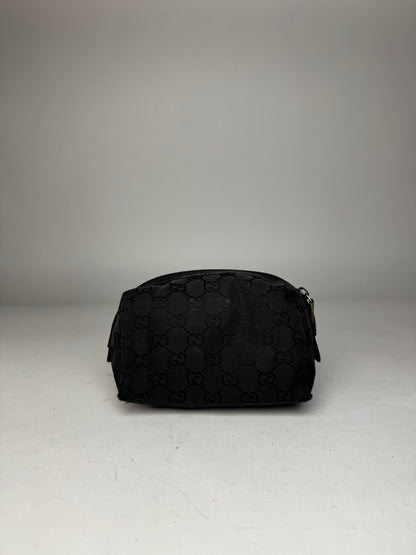 Vintage Gucci Monogram Mini Bag black