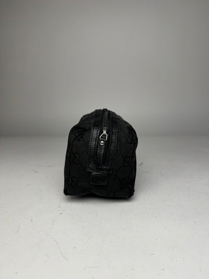 Vintage Gucci Monogram Mini Bag black