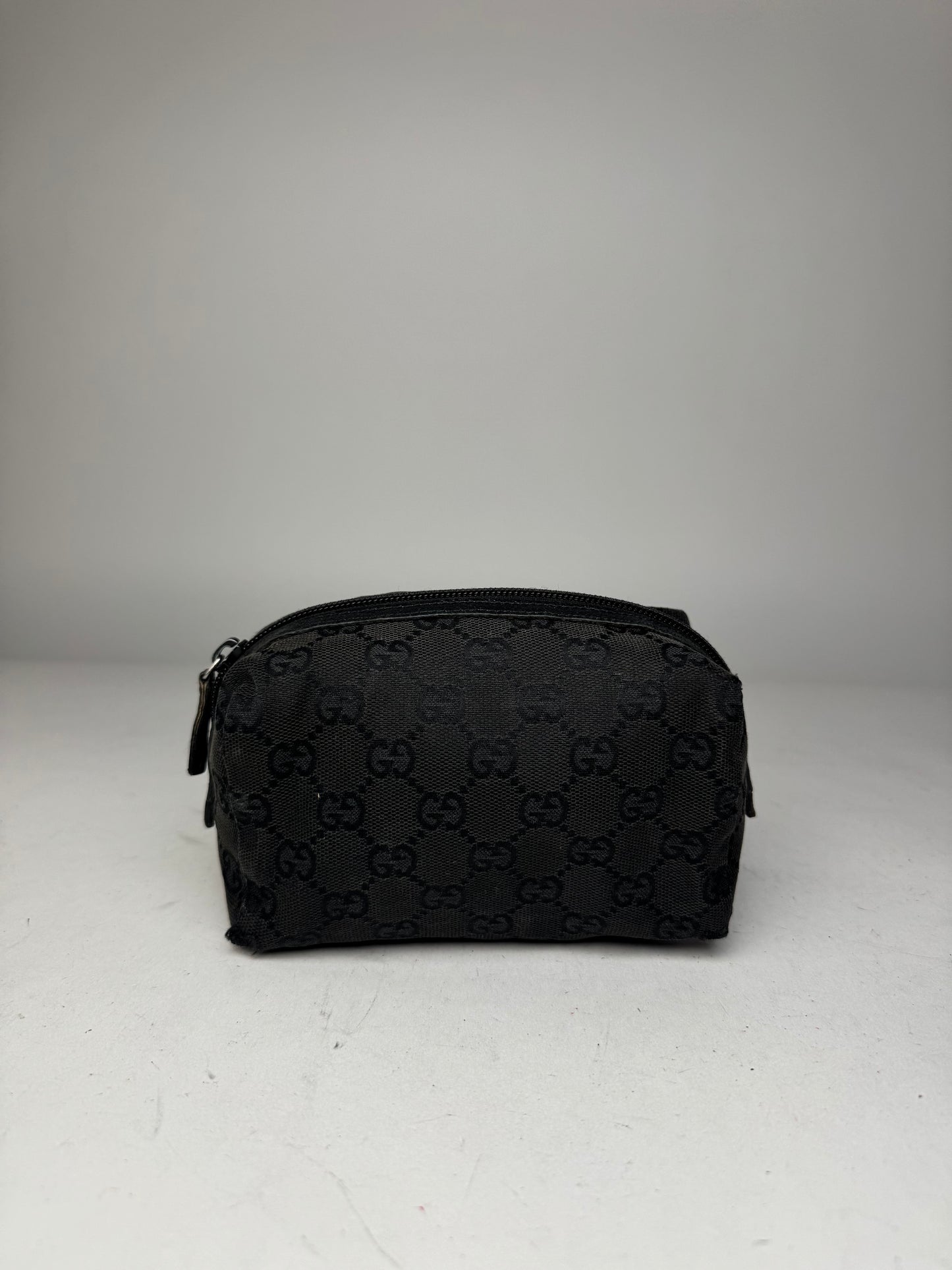 Vintage Gucci Monogram Mini Bag black
