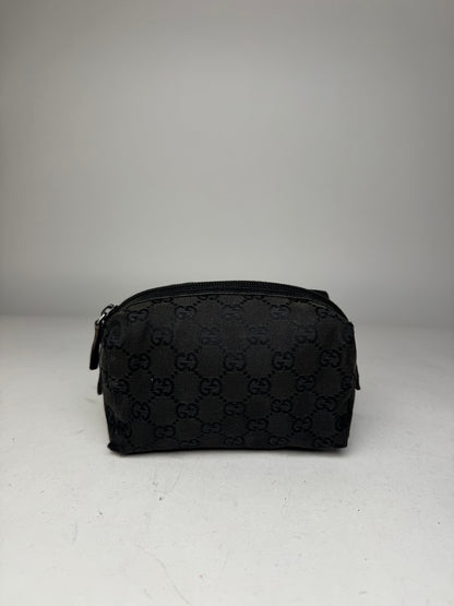 Vintage Gucci Monogram Mini Bag black