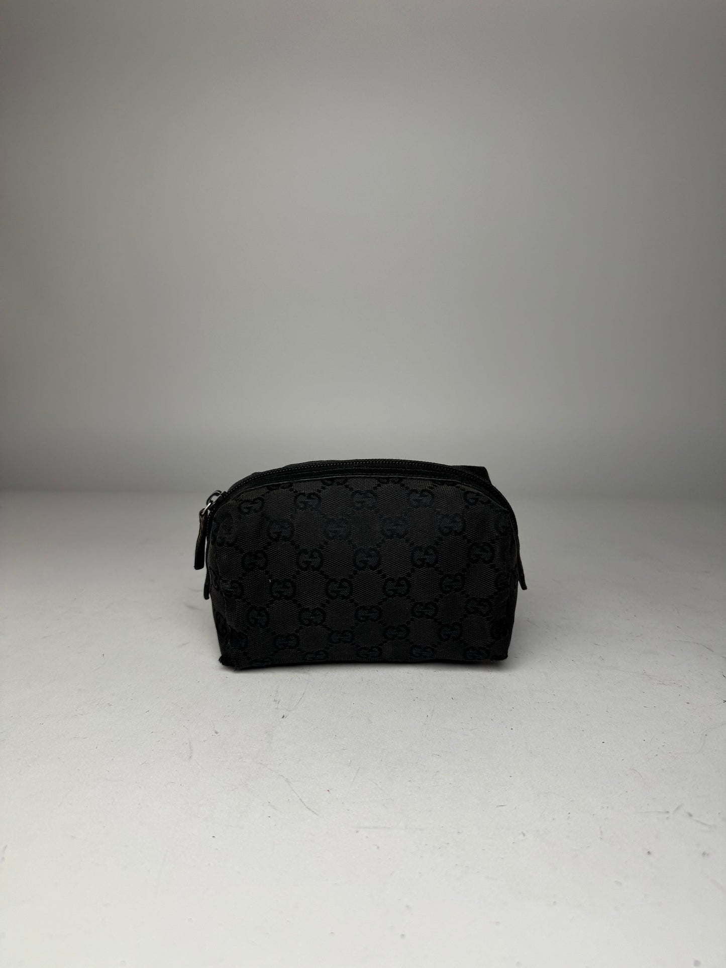 Vintage Gucci Monogram Mini Bag black