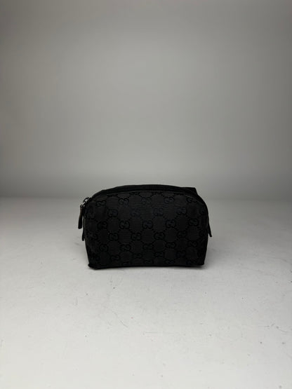 Vintage Gucci Monogram Mini Bag black
