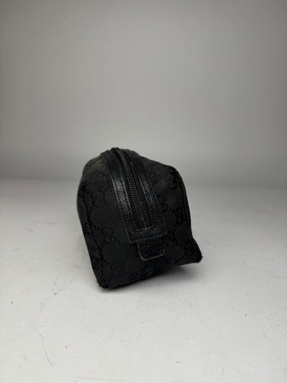 Vintage Gucci Monogram Mini Bag black