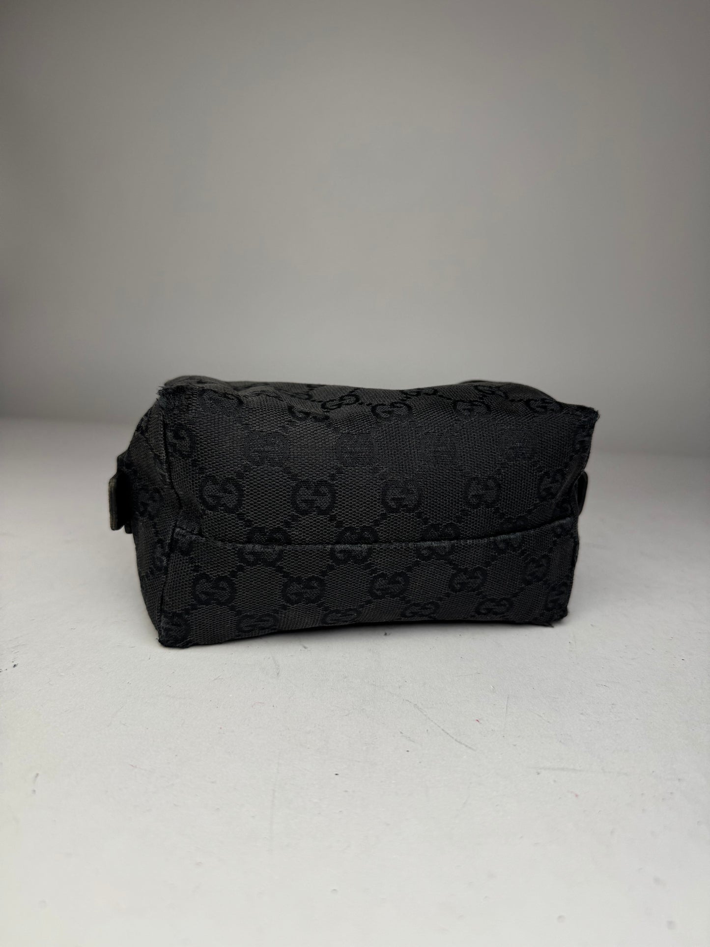 Vintage Gucci Monogram Mini Bag black