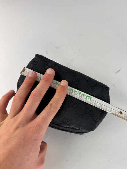 Vintage Gucci Monogram Mini Bag black