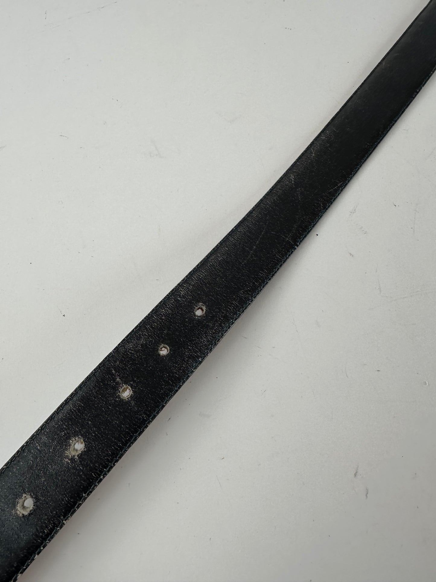 Vintage Gucci Leather Belt Purple