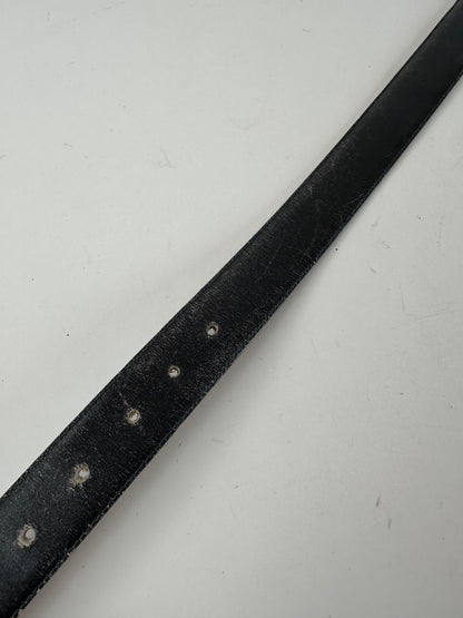 Vintage Gucci Leather Belt Purple