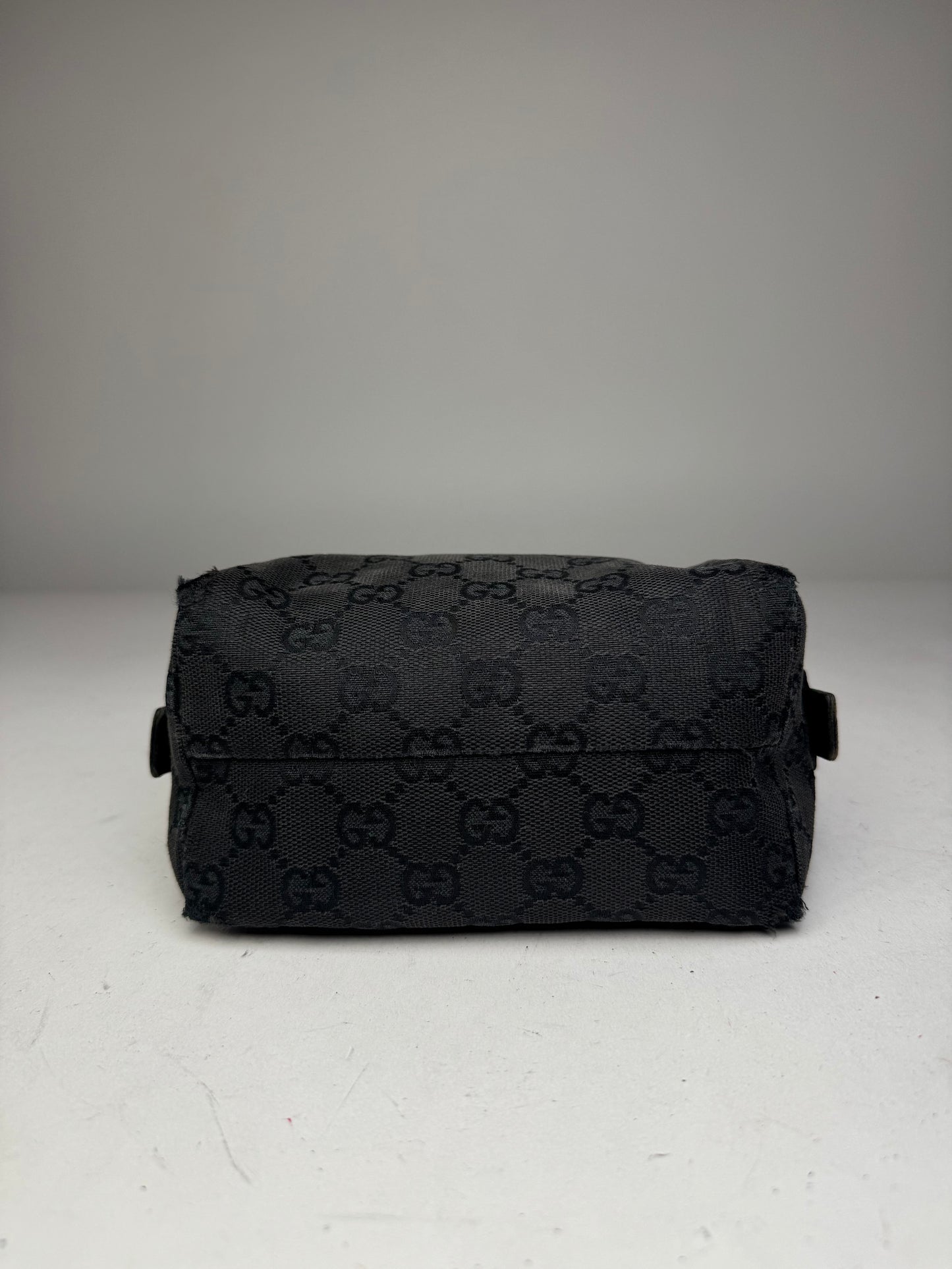 Vintage Gucci Monogram Mini Bag black