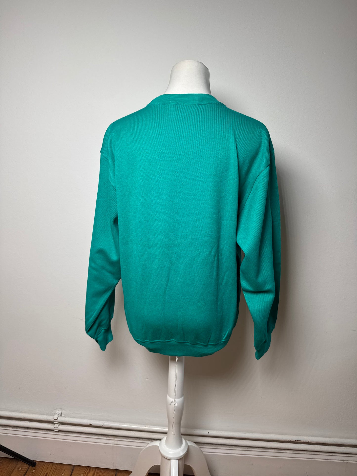 Vintage Balenciaga Sweater Green Blue