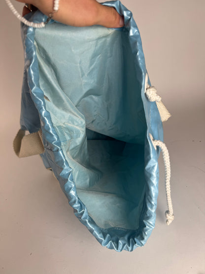 Sac seau vintage Courreges Paris Ice Blue