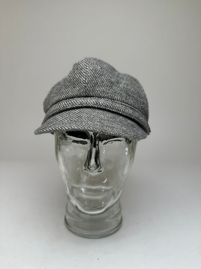 Vintage Celine Wool Hat Grey Black