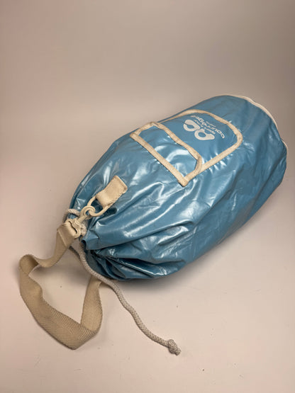 Sac seau vintage Courreges Paris Ice Blue