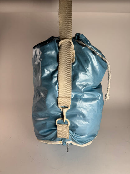 Sac seau vintage Courreges Paris Ice Blue